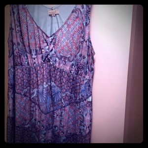 Knee length summer dress